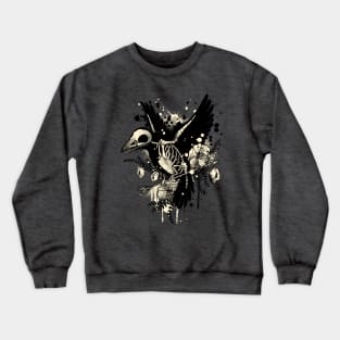 Raven bones Crewneck Sweatshirt